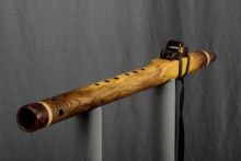 Osage Orange Native American Flute, Minor, Mid A-4, #M32D (5)